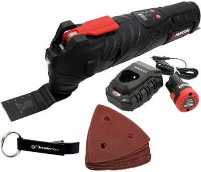 Produktbild von PARKSIDE PERFORMANCE® 12 V Akku-Multitool PPMFWA 12-Li / inkl. Akku (2Ah) und Ladegerät (2,4A)