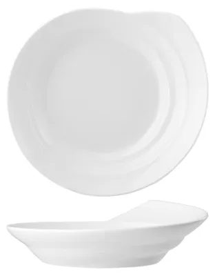Obrázok produktu pre H&h porcelánový tanier 20,5 cm biely