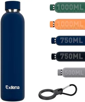 Produktbild von Isolierte Wasserflasche Edelstahl