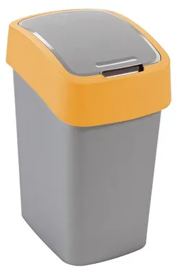 Produktbild von Curver Pacific Flip Bin 45L zilver/geel