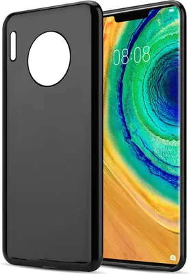 Image de Cadorabo Housse pour Huawei MATE 30 PRO Housse de protection en noir Housse TPU silicone Couverture Etui Case