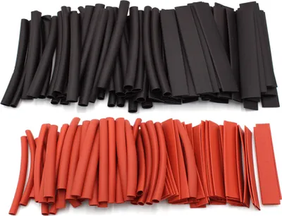 Produktbild von Marfitec Schrumpfschlauch Set MD 160 tlg. schwarz + rot