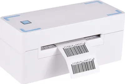 Produktbild von Thermischer Versandetikettendrucker 4 Zoll Desktop Express Barcode Label Sticker Maker 4x6 Portable USB&BT Wireless Connection Max. 80 mm Papierbreite 180 mm/s Hochgeschwindigkeitsunterstuetzung Windows Mac System ESC/POS-Befehl fuer Mailing-Etikettierung Supermarkt Einzelhandelsgeschaeft Restaurant Kleinunternehmen