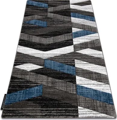 Produktbild von Teppich ALTER Bax Streifen blau Blau 180x270 cm