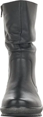 Produktbild von Remonte Damen Stiefelette Glattleder Schwarz 41 EU, mit Warmfutter & loser Einlage, Winter, rutschfest, leicht und abriebarm, mit Zierschnürung am Schaft