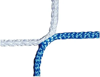 Produktbild von Sport-Thieme Großfeld-Fußballtornetz, Blau-Weiß