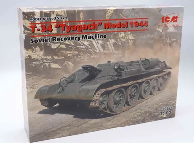 Produktbild von ICM 35371 T-34 Tyagach Model 1944 Modell Panzer Bausatz 1:35 in