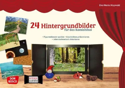 Produktbild von 24 Hintergrundbilder für das Kamishibai