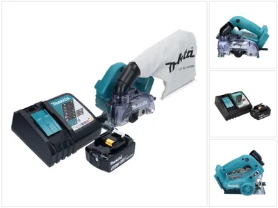 Produktbild von Makita DCC 500 RG1 Akku Diamantschneider 18 V 125 mm Brushless + 1x Akku 6,0 Ah + Ladegerät