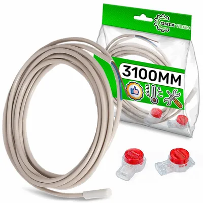 NTC Temperatursensor für Kühl- und Gefrierschrank, 3100 mm Kabel