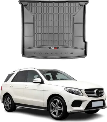 Produktbild von OMAC Gummi Kofferraumwanne für Mercedes GLE 2015-2018 TPE Laderaumwanne Schwarz