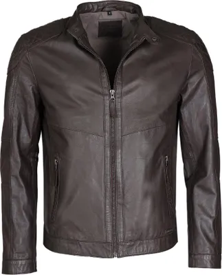 Produktbild von Mustang Lederjacke Max Herren dark brown 5XL