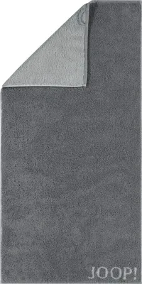 Produktbild von Joop! Handtuch Classic Doubleface" anthrazit 50x100 cm"