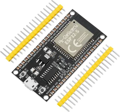 Produktbild von AZ-Delivery Mikrocontroller ESP32S Dev Kit C unverlötet NodeMCU Module WLAN WiFi Development Board mit CH340 und kompatibel mit Arduino, 1x Set