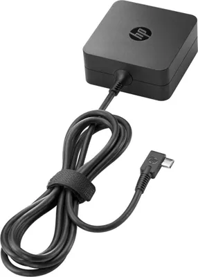 Obrázek produktu pro HP 45W USB Type-C AC Adapter, Laptop, Vnitřní, 110-240 V, 50/60 Hz, 45 W, Střídavý proud na stejnosměrný proud