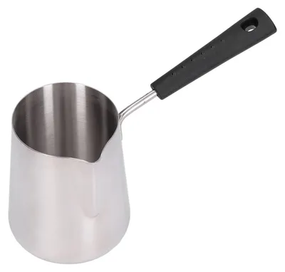 Image de Cafetière turque - Cafetière à induction de 600 ml - Acier inoxydable - Résistante à la chaleur - Facile à utiliser - Idéale pour les amateurs de café