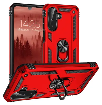 Produktbild von Armor Outdoor Handyhülle für Samsung Galaxy A26 5G Handy Panzer Case Cover Schutzhülle Farbe: Rot