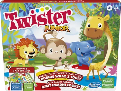 Obrázek produktu pro Hasbro Gaming Hra Twister Junior, 3 rok/roky, 10 min