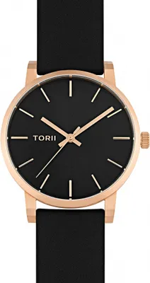 Produktbild von Herrenuhr TORII R41BL.BR, klassisch schwarz
