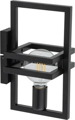 Zdjęcie produktu dla Kinkiet ścienny industrialny loftowy czarny dekoracyjny do salonu Merci 1xE27 15W Sigma Lighting
