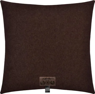 Produktbild von Zoeppritz Kissenhülle Soft-Fleece Farbe dark brown Größe 50x50