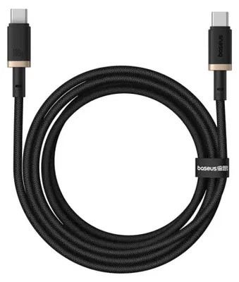 Obrázok produktu pre Baseus P10377803U01-02, 2 m, USB C, USB C, USB 2.0, 0,48 Gbit/s, Čierna, Zlato
