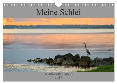 Produktbild von Meine Schlei 2027 (Wandkalender 2027 DIN A4 quer), CALVENDO Monatskalender