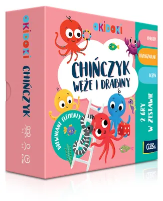 Obrázok produktu pre OKIDOKI Gra Chińczyk Węże i Drabiny