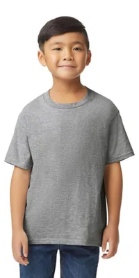 Image de Gildan - T-shirt « Softstyle » pour enfants LT538 (128) (gris)
