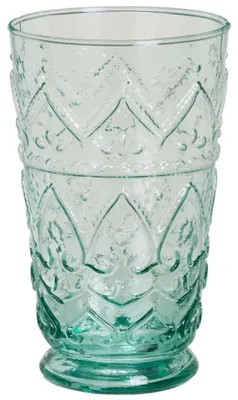 Produktbild von HowHomely Trinkglas Glas Wasserglas 490 ml Recyclingglas Küche Tischdeko Deko
