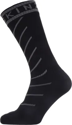 Produktbild von Sealskinz Socken Warm Weather Mid Length schwarz/grau, Gr.L (43-46), unisex
