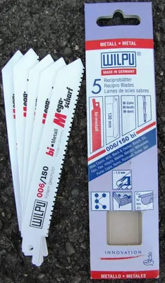 Obrázek produktu pro Wilpu 5 pilové kotouče s vroubkováním M 150x19x0,9 mm Z8