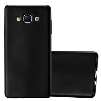 Zdjęcie produktu dla Etui ochronne Cadorabo do Samsung Galaxy A7 2015 w kolorze czarnym etui na telefon komórkowy silikonowe etui z TPU