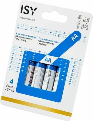 Obrázok produktu pre ISY AA batérie 4 ks IBA-2004