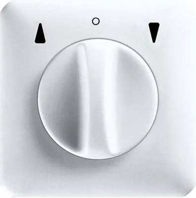 Immagine prodotto di Interruttore per tapparelle Schellenberg Interruttore a levetta, con pulsante e funzione di blocco, montaggio a incasso, bianco, 25003