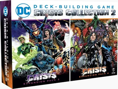 Zdjęcie produktu dla DC Deck-Building Game: Crisis Collection 2 Gra karciana - Gra planszowa - Język angielski