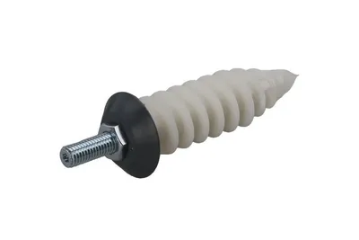 Immagine prodotto di Levior Tassello a vite antracite per isolamento per guaine di piombo 2 pz