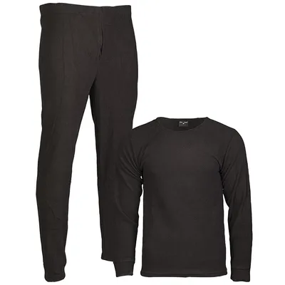 Produktbild von Unterwäsche Thermofleece Rundhals schwarz, M