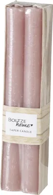 Produktbild von Boltze Stabkerze Melia 4-teilig rosa ü 2,5 cm / Höhe 20 cm, 4 Kerzen