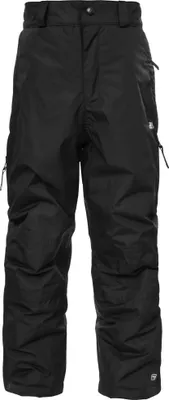Image de Trespass Pantalon de ski pour enfants Marvelous avec bavette amovible TP983 (128) (Noir)