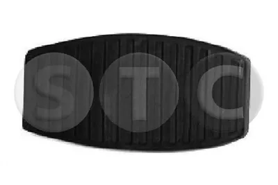 Produktbild von STC Pedalbelag Kupplungspedal Pedalbelag T405622 für FIAT PUNTO (188) Gummi 0,03kg 30g
