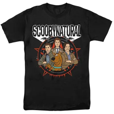 Immagine prodotto di Felpa unisex "Scoobynatural" ispirata alla serie "Supernatural", taglia uomo/donna, modello TV37601 (5XL), colore nero