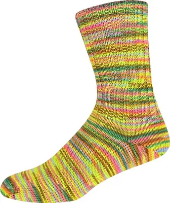 Produktbild von ONline Sockenwolle Sort. 369, Happy Life, 4-fädig,100 g/420m,75 % Schurwolle /25 % Polyamid 3055