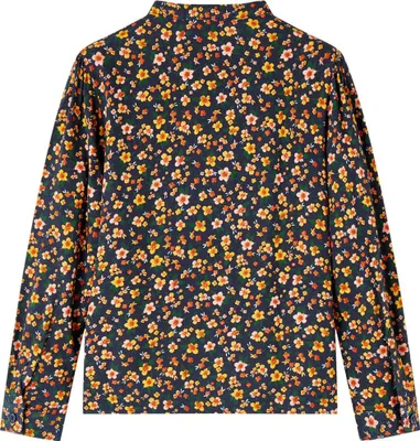 Immagine prodotto di vidaXL Camicia per bambini con collo alto blu navy 116
