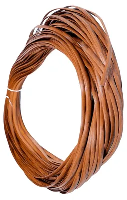 Produktbild von Multifunktionales Kunststoffrattan Flachrattanmaterial 8X12mm Graubraun für die Reparatur von Rattanmöbeln