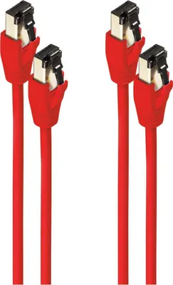 Immagine prodotto di shiverpeaks BS08-41084-2 Cavo di rete rosso 15 m Cat8.1 F/FTP (FFTP) (BS08-41084-2)