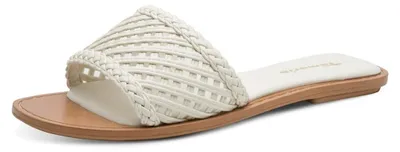 Productafbeelding van Tamaris dames slippers, synthetisch materiaal, beige, maat 38 EU