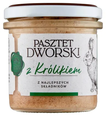 Zdjęcie produktu dla Pasztet dworski z królika Profi 130 g