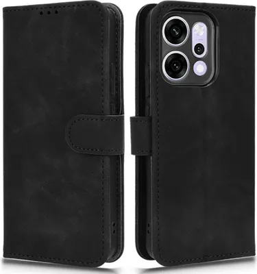 Produktbild von OPPO Reno14 Hülle - Coverup Klapphülle - Schwarz