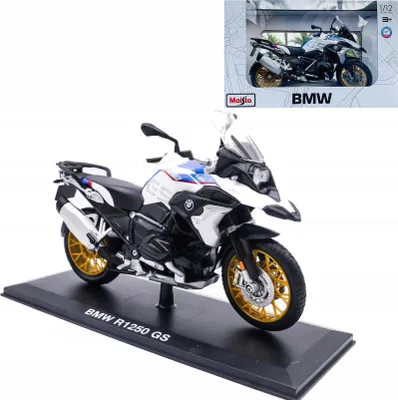 Obrázok produktu pre Model BMW R 1250 GS so stojanom v mierke 1:12 Maisto